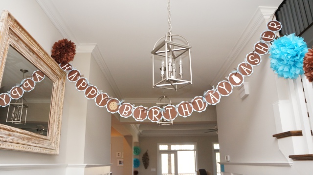 Welcome Sign Birthday Party